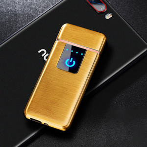 Allume-cigare électronique de <span class=keywords><strong>luxe</strong></span> en gros avec écran tactile de chargement USB Logo personnalisé pour accessoires de fumer - Product Image 6