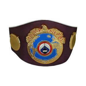 Ceinture de champion du monde WBO en or violet avec motif d'aigle, en PU durable, équipement d'arts martiaux unisexe - Product Image 1
