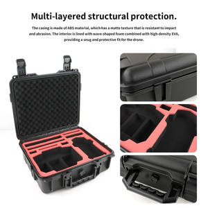 Muestra Gratuita, Estuche Protector Rígido de Espuma Moldeada Personalizado por el Fabricante, con Cremallera, para Transporte de Drones, Bolsa de Transporte de EVA, Caja de Espuma - Product Image 2