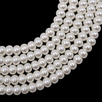 Vente en gros 8x10mm rondelle plein trou perles en vrac pour la fabrication de bijoux lot perles pour bracelets et colliers