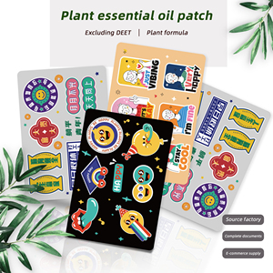 Patch anti-moustiques sans DEET en PU, motif dessin animé, à l'huile essentielle végétale pure, imperméable, longue durée 21H, écologique - Grande Vente - Product Image 1