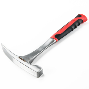 Martello da <span class=keywords><strong>muratore</strong></span> in acciaio al carbonio forgiato su misura con impugnatura monopezzo e presa morbida - Product Image 3