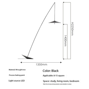 Lumind vecchia personalità del ramo moderno minimalista design triangolo sedile soggiorno camera da letto lampada da terra da pesca - Product Image 6