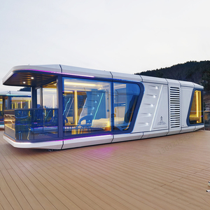 Luban Hut La maison conteneur préfabriquée moderne personnalisée peut être équipée d'une capsule spatiale à énergie <span class=keywords><strong>solaire</strong></span> - Product Image 5