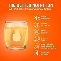 Comprimés effervescents de vitamine C 1000 mg OEM, antioxydant hautement efficace qui absorbe l'acide ascorbique pour stimuler l'immunité chez les adultes