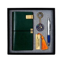 Chine Logo de luxe personnalisé gravé or décapsuleur cahier cadeau Note stylo ensemble cadeaux de mariage pour invités Souvenirs