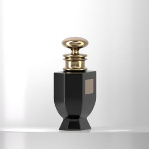 Groothandel en op maat gemaakte 100ml luxe en unieke lege parfumfles, vierkante glazen parfumfles met dop van zinklegering - Product Image 6