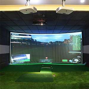 Écran de projection d'écran d'impact de <span class=keywords><strong>simulateur</strong></span> de <span class=keywords><strong>golf</strong></span> de 300x200cm Le matériel blanc d'intérieur de tissu peut être employé à l'intérieur et dehors. - Product Image 3
