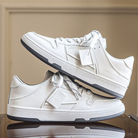 Haute qualité marques de luxe chaussures pour hommes et hommes en cuir PU chaussures de créateur hommes célèbre marque formateur Skateboard baskets