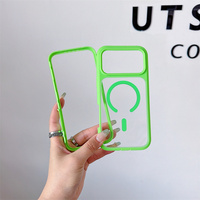 Coque de téléphone antichoc 3-en-1 transparente magnétique à double couche pour iPhone 18 17 Pro Max, compatible également avec iPhone 12 13 14 15 16 17