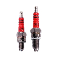 1 pièce Bougie de course triple électrode A7TC D8 pour moto, VTT, scooter 120-150 cm³