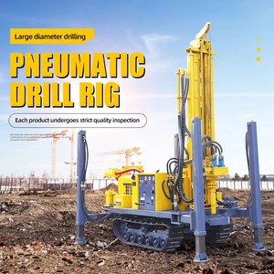 Rig Pengeboran Putar Hidrolik Bertenaga Diesel 2025190-meter untuk Sumur Air dengan Pompa & Motor, Kedalaman 160m, Mesin Bersertifikasi ISO/CE - Product Image 4