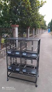 Cages à oiseaux personnalisées pour macaws, perruches, <span class=keywords><strong>canaris</strong></span>, volières, cages d'<span class=keywords><strong>élevage</strong></span>, cages à oiseaux empilables <span class=keywords><strong>en</strong></span> fil métallique, grandes cages à oiseaux - Product Image 6