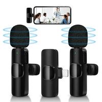 Microphone sans fil Tokdance Plug and Play à clipser, certifié CE pour smartphones et appareils photo reflex numériques