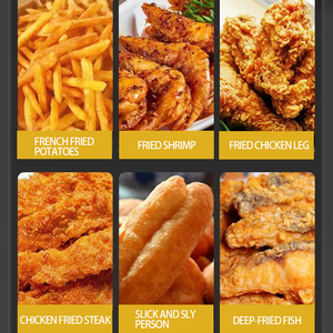 Friteuse Offre Spéciale 2 réservoirs 4 paniers Friteuse électrique Équipement de <span class=keywords><strong>restaurant</strong></span> Friture de poulet - Product Image 3