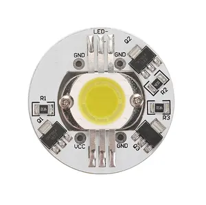 Precio de Venta al por mayor de la fábrica No MOQ RGBW redondo de aluminio/Fr4/94v0 Smd Led lámpara de luz placa Pcb con libre diseño personalizado