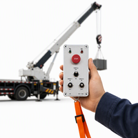 Système de contrôle à distance sans fil industriel à 3 canaux pour grue, treuil, pompe, moteur et équipement