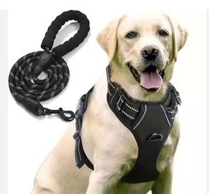 Custom Logo Luxe Hond Accessoires Producten Leverancier Intrekbare Hondenriem Draad Trainingsharnas Set Voor Honden - Product Image 1