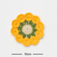 Sous-verres tissés tournesol tapis absorbants isolation thermique et antidérapant tasse Pad cuisine vaisselle ensemble Table à manger décor
