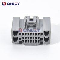 Conector Eléctrico Automotriz Gris de 28 Pines, Carcasa de Enchufe Macho y Hembra Sin Sellar, Conector Eléctrico para ECU de Automóvil, para Cableado de Automóviles