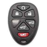 Clé de voiture à distance de remplacement de bonne qualité, 6 boutons, 315 MHz, FCCID: OUC60270 G9, télécommande pour clé de véhicule