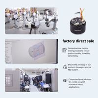 ZBDynamiX - Actuador de Alta Precisión con Motores Eléctricos, Caja de Engranajes Planetarios de 53 mm, para Robots de Café, para Brazos Robóticos de Soldadura