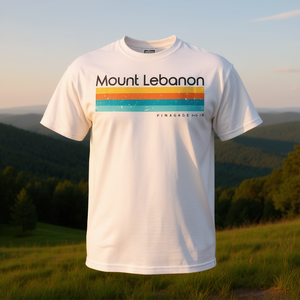 Maglietta retrò Mount Lebanon Pennsylvania dal design vintage - Product Image 3