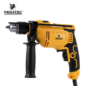 Taladro <span class=keywords><strong>de</strong></span> Impacto PEGATEC <span class=keywords><strong>de</strong></span> 650W con Motor <span class=keywords><strong>de</strong></span> Cobre Puro, Mandril sin Llave <span class=keywords><strong>de</strong></span> 13mm, Control <span class=keywords><strong>de</strong></span> Velocidad Continuo con Avance y Retroceso, y Mango Auxiliar - Product Image 1