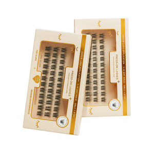 Kit di Extension Ciglia Finte a Ciuffi Segmentati 20mm Marrone Scuro con Fascia Sottile, Kit Fai-da-Te per Ciglia Individuali <span class=keywords><strong>Pre</strong></span>-Tagliate - Product Image 6