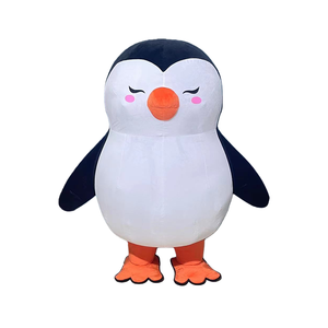 Custom Cartoon Character Animal <strong>Rabbit</strong> Penguin Mascot <strong>Costume</strong> for <strong>Adults</strong> Unisex Soft Plush &amp; PP Cotton Advertising Promotion - Product Image 4