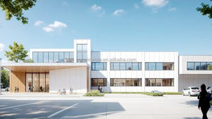 Estadio <span class=keywords><strong>de</strong></span> Baloncesto Interior con Estructura <span class=keywords><strong>de</strong></span> Acero Prefabricada, Diseño Personalizado, Pabellón <span class=keywords><strong>de</strong></span> Tenis - Product Image 4