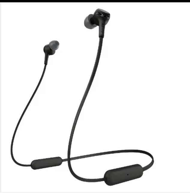 Wireless In-Ear Extra Bass Headphones With Mic WI-XB400 for Sony Phone Call