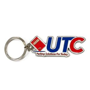 Porte-clés en métal personnalisé avec logo, Tour Eiffel dorée, souvenir de voyage de Paris, porte-clés design en métal, cadeau promotionnel artisanal en métal - Product Image 6