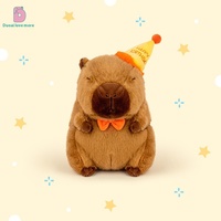 Maillard Vent Kapibala Super Doux Ours Poupée Cochon D'inde En Peluche Jouet PP Coton Remplissage Maille Doublure pour Soulager Le Stress Cadeau D'anniversaire