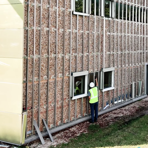 GAJ覆层幕墙固定系统支撑附件外部面板铝起动机轨道 - Product Image 3