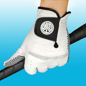 Guantes de Golf Unisex de Piel de Cabretta para Mano Izquierda/Derecha, Impermeables con Gránulos Antideslizantes, Suaves y Transpirables para Ciclismo y Deportes - Product Image 2