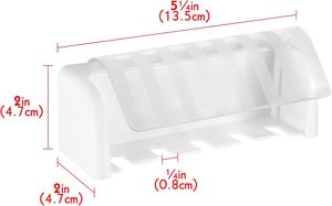 Magnetic Toothbrush Holder Razor Rack Wall Mounted Bathroom Storage Organizer No Drill Shelf - Product Image 3