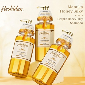 Shampoo au miel de Manuka biologique, contrôle du sébum, volumisant, antipelliculaire, soin des cheveux, cuir chevelu gras, <span class=keywords><strong>pointes</strong></span> <span class=keywords><strong>sèches</strong></span>, sans sulfate, soyeux et lisse - Product Image 2
