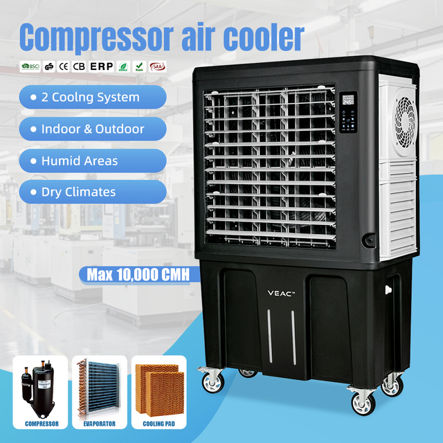 Portable Electric Air Conditioner 9000 BTU Class a Energy Efficiency Eco-friendly Design Factory Supply