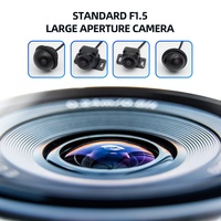 Caméra panoramique Wemaer LVDS 360° 2D 3D Vue d'oiseau HD DVR de voiture Vue panoramique Surveillance de tous les côtés Vue d'oiseau à 360° Caméra de voiture