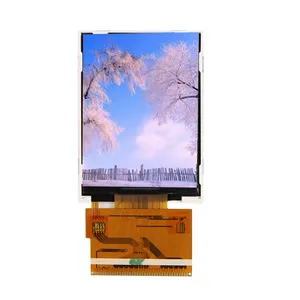 Modul Lcd IPS 3.5 Inci 320X240 ST7272A 24Bit RGB + SPI 500Nits 54pin Tft Lcd Panel Sentuh untuk Papan Pengontrol Diskrit