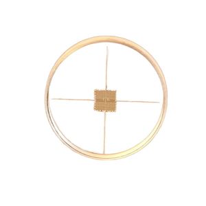 Tùy chỉnh kính quang học lõm ống kính phạm vi Plano mô hình crosshair mặt kẻ ô ống kính OEM CR tráng sapphire lớp phủ 99% rõ ràng - Product Image 2
