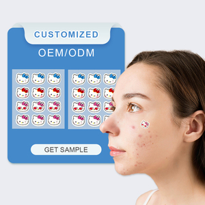 Patchs Hydrocolloïdes Professionnels pour l'Acné, Autocollants Mignons en Forme de Chat pour les Boutons du Visage, Couvre-Boutons Infusés à l'Huile d'Arbre à Thé pour Adolescents - Product Image 1