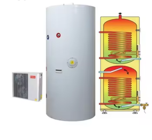 Eau chaude indirecte Split chauffe-eau solaire <span class=keywords><strong>hybride</strong></span> double bobine <span class=keywords><strong>prix</strong></span> chauffe-eau réservoir de réserve - Product Image 6