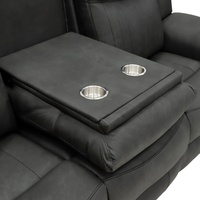Set Sofa Recliner Elektrik Kulit Modern Geeksofa Furniture 3 2 1 untuk Ruang Tamu