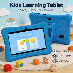 Tablet con Supporto a Nido d'Ape 7 Pollici Android 12 Educativo 2GB MTK Quad Core per Bambini Base Antiscivolo Videoconferenze a Mani Libere WiFi GPS - Product Image 5