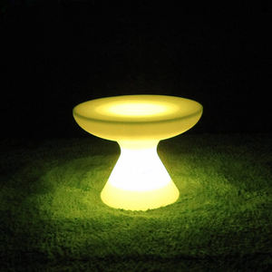 Vente <span class=keywords><strong>en</strong></span> gros de meubles à LED pour l'extérieur table courte de patio <span class=keywords><strong>en</strong></span> plastique <span class=keywords><strong>pot</strong></span> de fruits tables à manger bar verre étanche table naine portable - Product Image 5