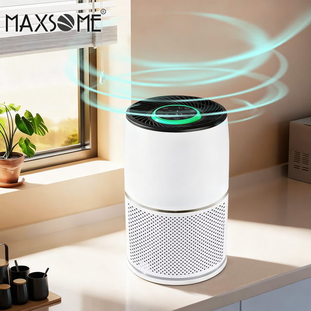 Factory Direct air Purifier to Formaldehyde Small Desktop Home Bedroom Living Room Negative Ions