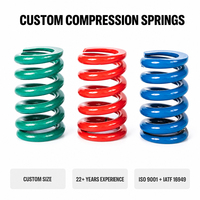 Ressort de compression OEM personnalisé en acier au carbone pour machines industrielles, vente en gros de quincaillerie