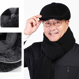 Mio mùa thu và mùa đông ông già mũ giả chồn Beret cao cấp vịt lưỡi lông Ivy <span class=keywords><strong>hat</strong></span> - Product Image 2